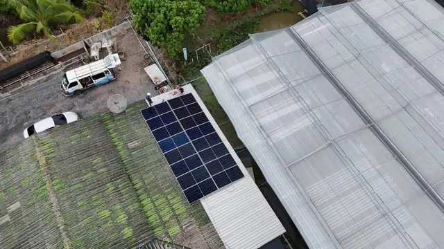 โซลาร์รูฟท็อปโกดังสินค้า — SolarCare PRO