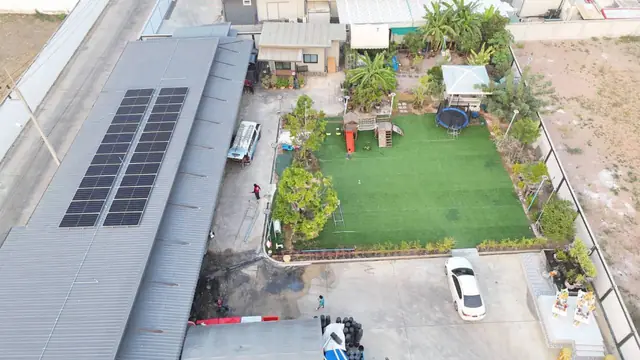 โซลาร์รูฟโรงงานขนาดใหญ่ — SolarCare PRO